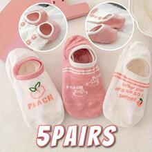 A 67758 Women's invisible non-slip boat socks Ůʿ���η�����