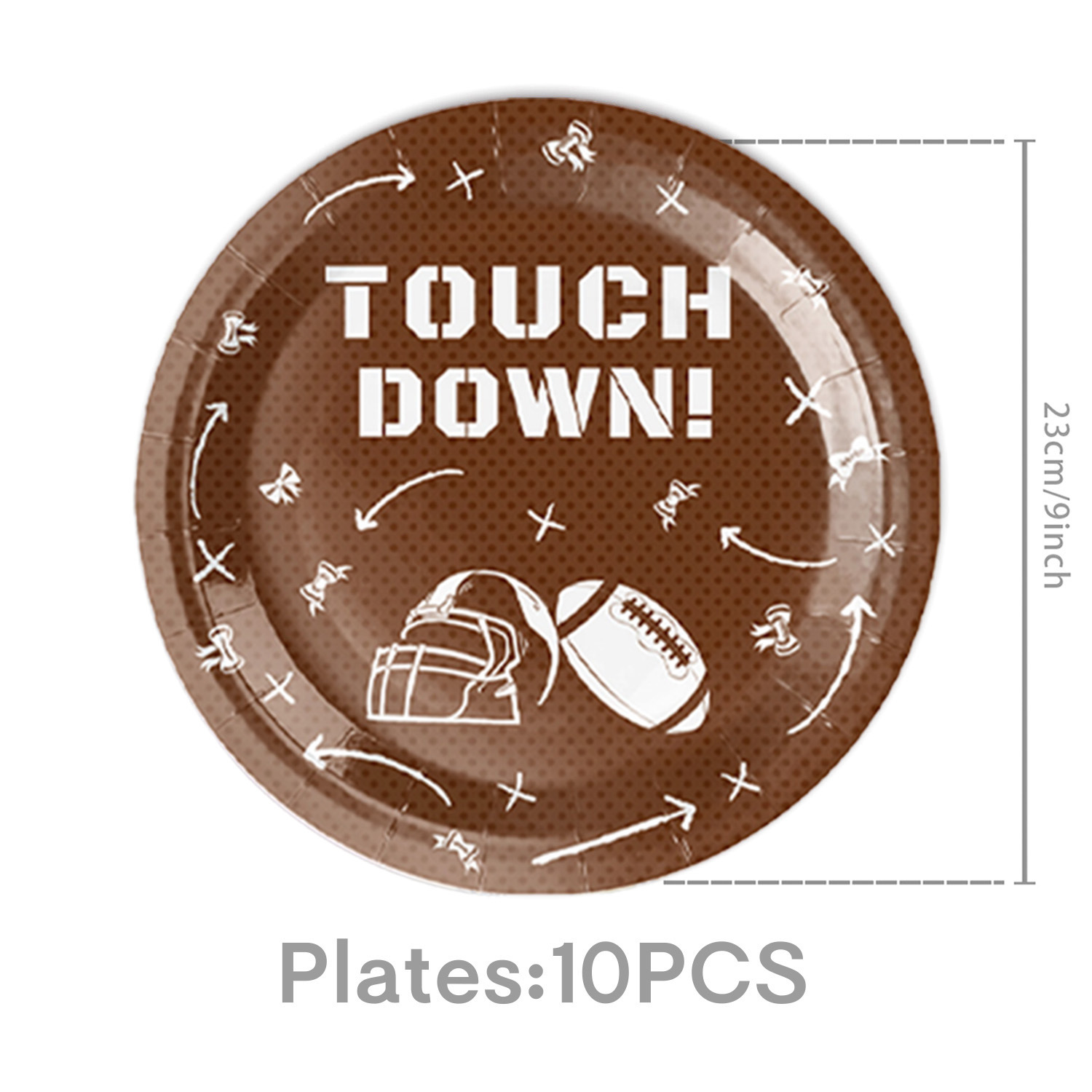 Super Bowl rugby fútbol americano fiesta de cumpleaños de los niños vajilla Placa de papel mantel decoración suministros del partido