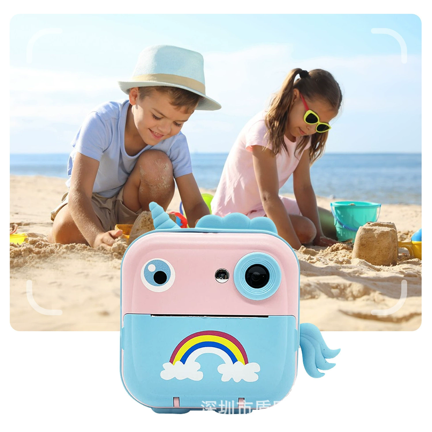 Polaroid, цифровая камера, мультяшная игрушка, принтер, для импорта