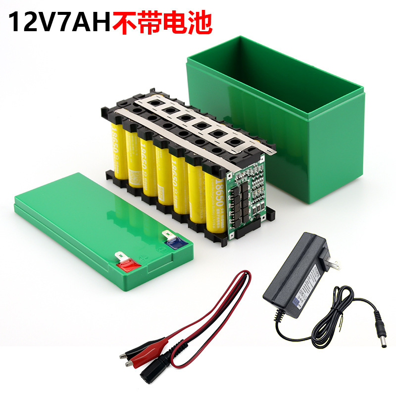 18650 battery box 12V7ah lithium battery box 3S40A protection board with balanced split UPS inverter 18650 battery box 12V7ah lithium battery box 3S40A protection board with balanced split UPS inverter