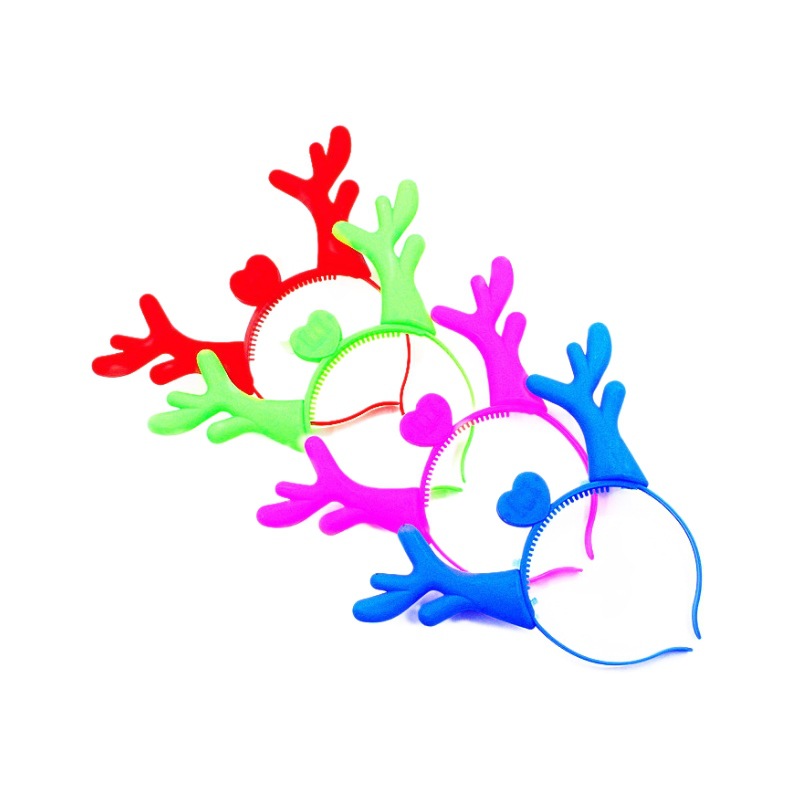 Cuerno de ciervo luminoso, cuerno de ciervo luminoso, cuerno de dragón, juguetes luminosos, mercados nocturnos, juguetes de Navidad.