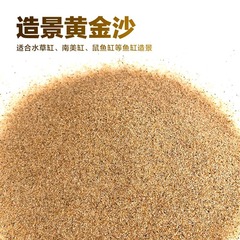 黄金砂南米三湖鼠魚底砂天然細河砂水草砂化粧砂水槽水陸造景
