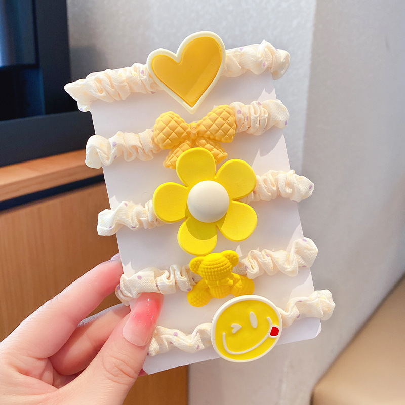儿童发饰发圈可爱宝宝发绳小女孩橡皮筋女童头绳卡通头饰批发韩版|undefined