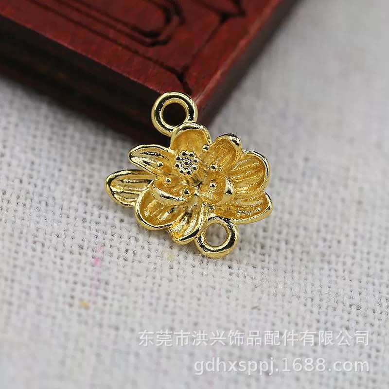 Аксессуар, аксессуары, медная ручка, материал, ручная работа, 14×15 мм