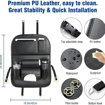 Car storage bag/box – seat back storage