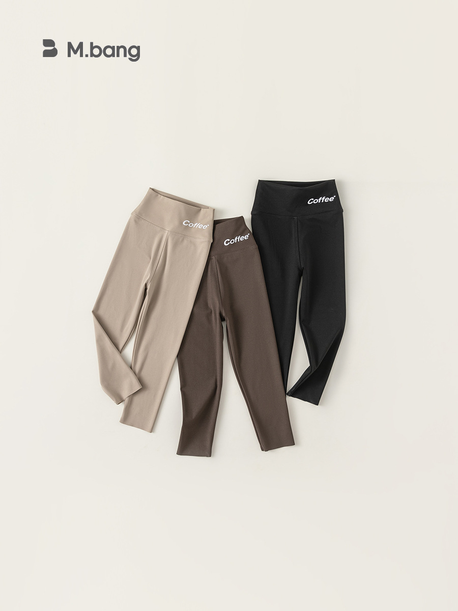 Babycity pantalones para niños polainas delgadas para niñas primavera y otoño ropa para niños pantalones de tiburón de color sólido ropa exterior 34382