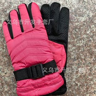 Детские лыжные уличные удерживающие тепло перчатки