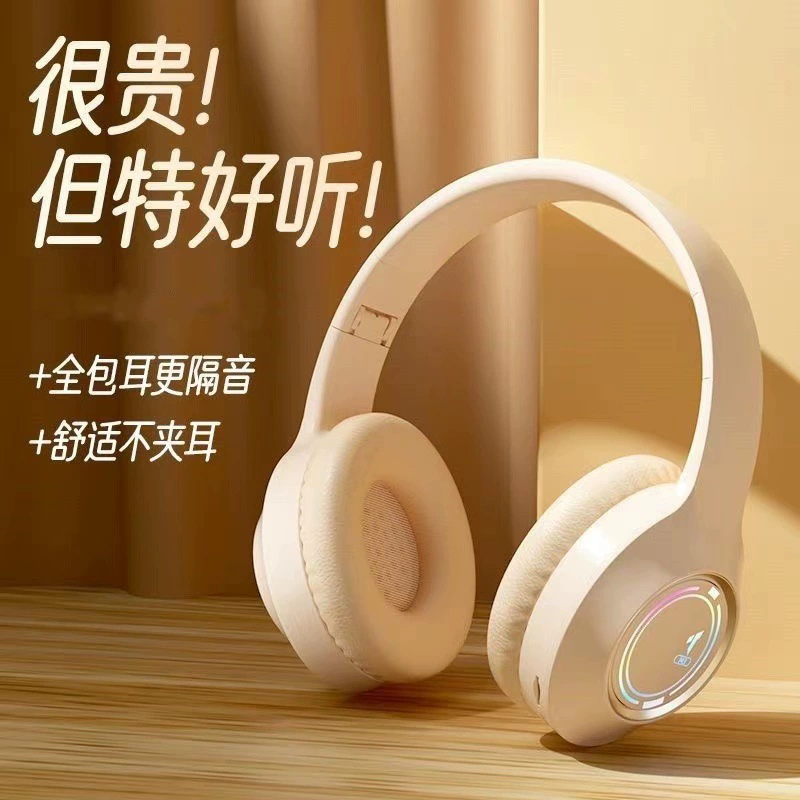 Популярная M3 светящаяся Bluetooth-гарнитура наушник с креплением на голову, высокое качество, киберспорт, переходная карта складной гарнитура универсальная