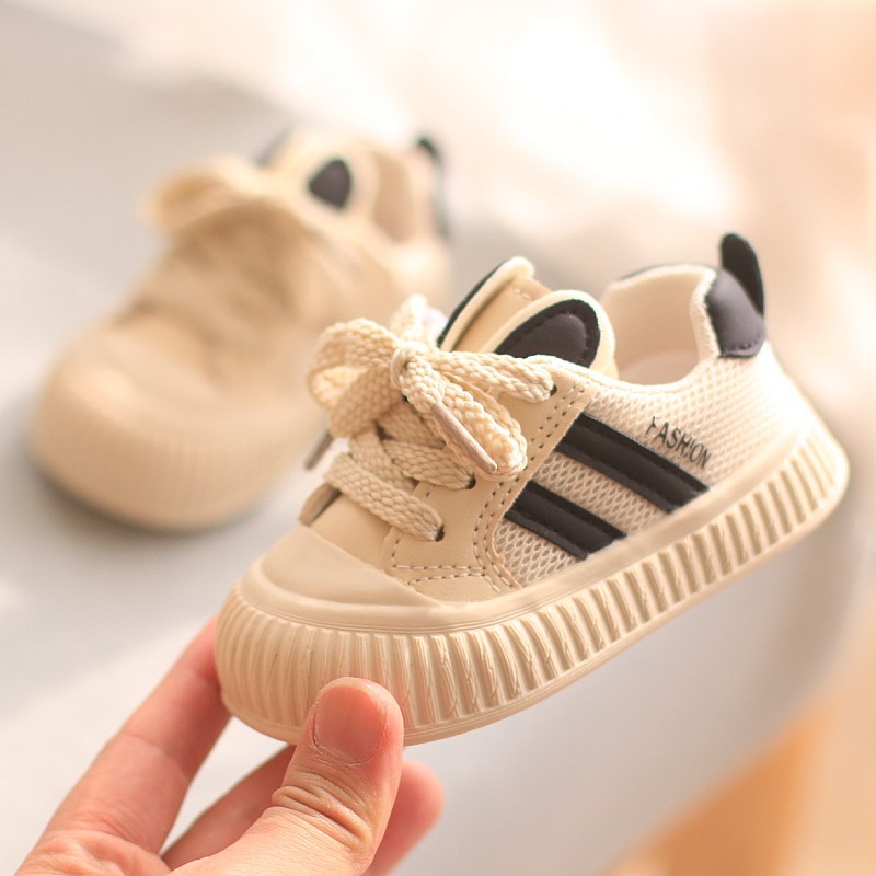 Clearance Price】Children's Spring and Autumn Shoes for Boys and Girls, Baby Shoes with Soft Soles, Small White Shoes, Mesh Toddler Shoes