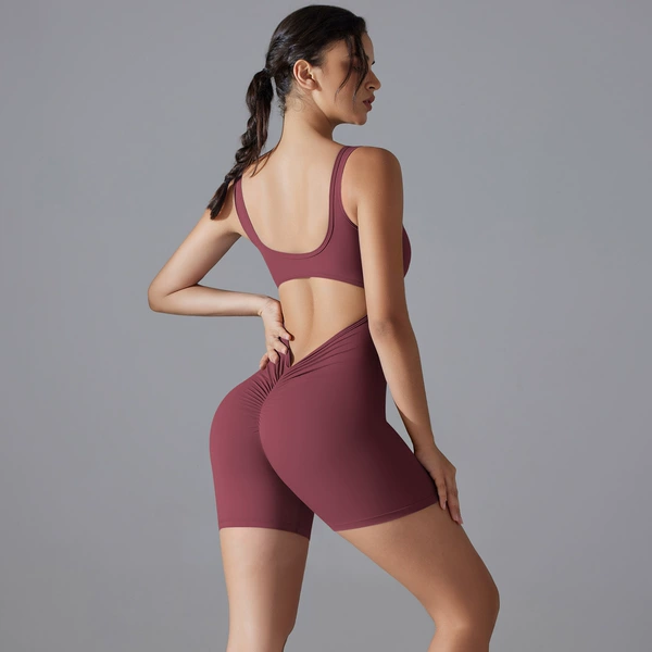 Maroon overall