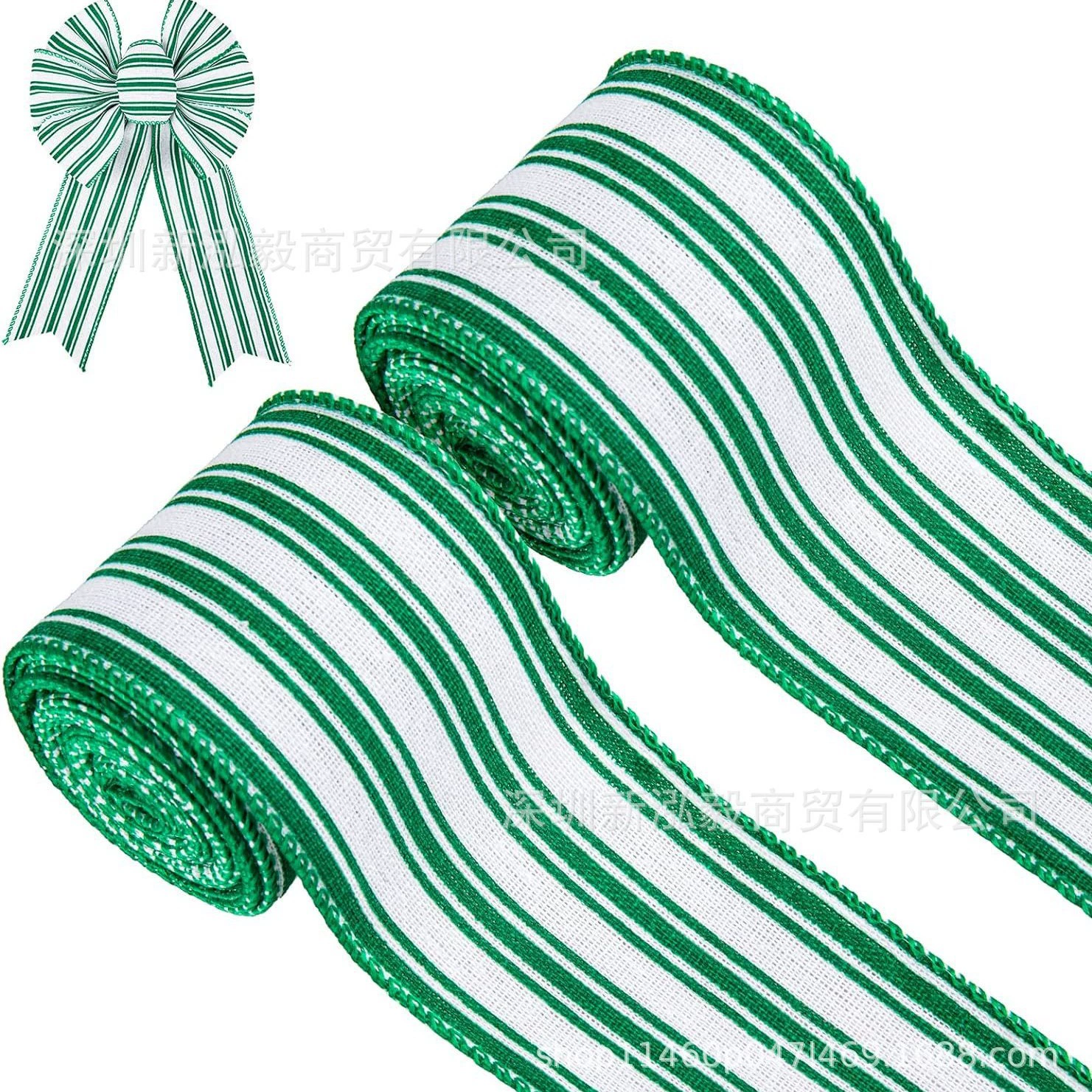 Лента из мешковины на День Святого Патрика Зеленый Клевер Гирлянда лента Ирландское праздничное украшение для вечеринки