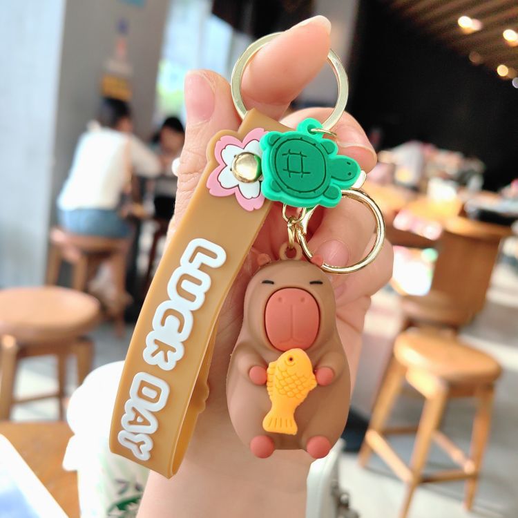 50g Weight Bag Pendant, Keychain Classification 1 Piece Quantity Daily, Street Occasion PVC Material Cartoon Character Pattern Unisex Gender Cute Style 1 Piece Cute Cartoon Character PVC Unisex Bag Pendant Keychain 8