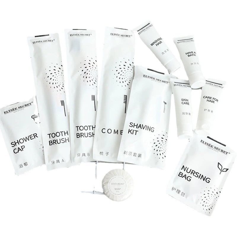 Звездный Отель одноразовая зубная щетка туалетные принадлежности костюм путешествия хостел отель зубная паста гребень тапочки оптом