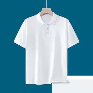 速干polo衫男士短袖t恤翻领休闲透气夏季简约中年运动服舒适百搭