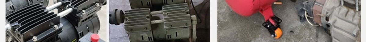 Oil-free silent original air compressor head motor vacuum pump 220V air pump head air compressor