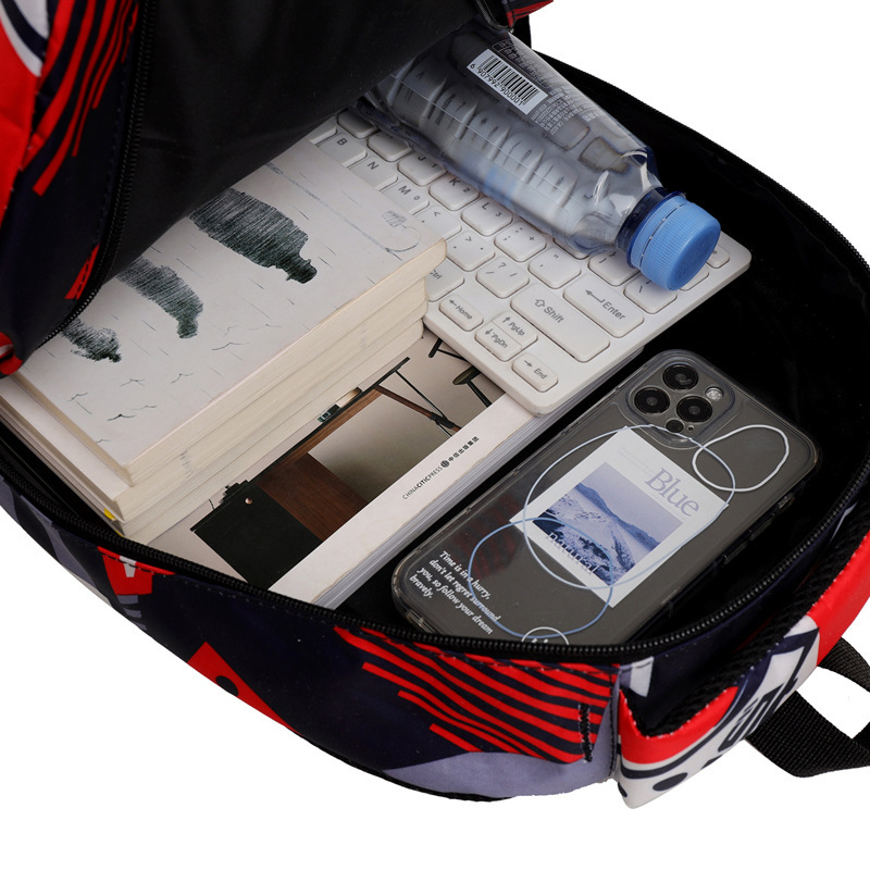 Venta al por mayor nueva mochila de nailon de gran capacidad bolso de computadora de camuflaje casual simple bolso escolar para estudiantes de secundaria Oxford para hombres