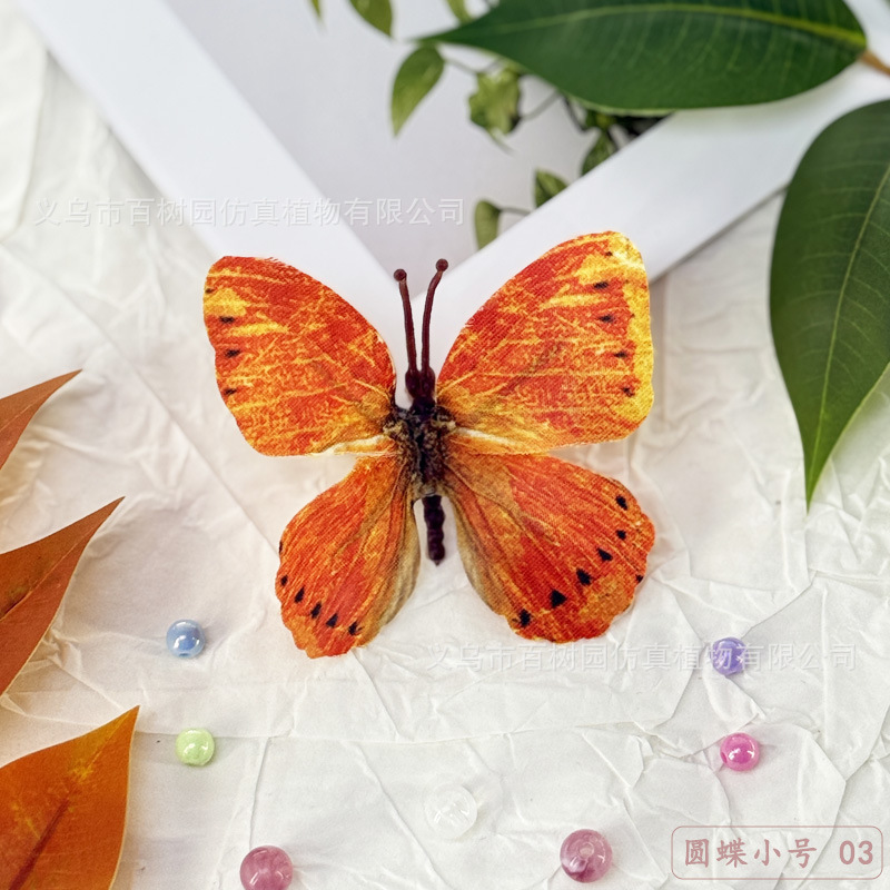 仿真花仿真蝴蝶 3D打印立体蝴蝶DIY高跟鞋鞋花饰品装饰配件氛围感|undefined