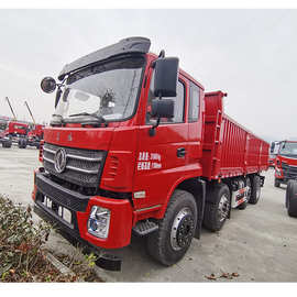 【前四后六货车】东风原厂前四后六侧翻自卸参数及图片,上户吨位