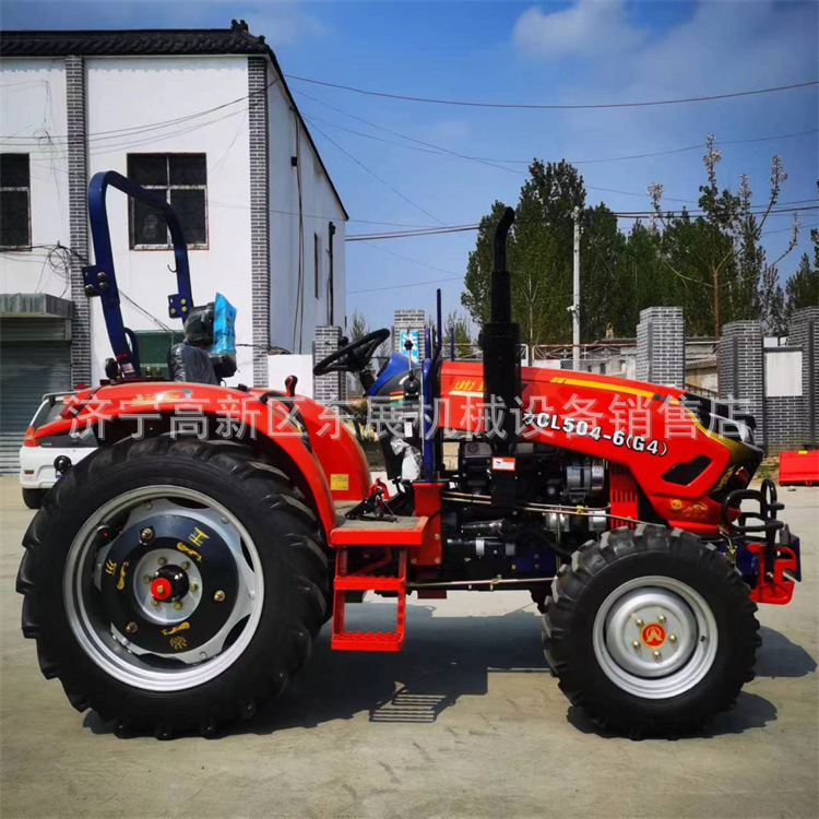 品质供应四驱农用拖拉机 常力504农用拖拉机 前后配重耕地机
