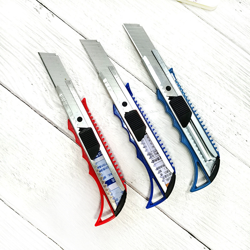 Large Utility Knife, Wallpaper Knife, Metal Film Cutting Knife, Manual Tool Knife, Box Opening Knife, Paper Cutting Tool Large Utility Knife, Wallpaper Knife, Metal Film Cutting Knife, Manual Tool Knife, Box Opening Knife, Paper Cutting Tool