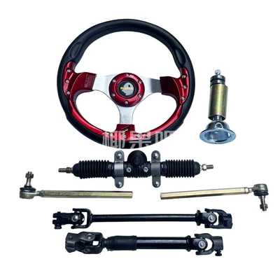 Motorcycle frame: Four-Wheel Electric Vehicle Steering