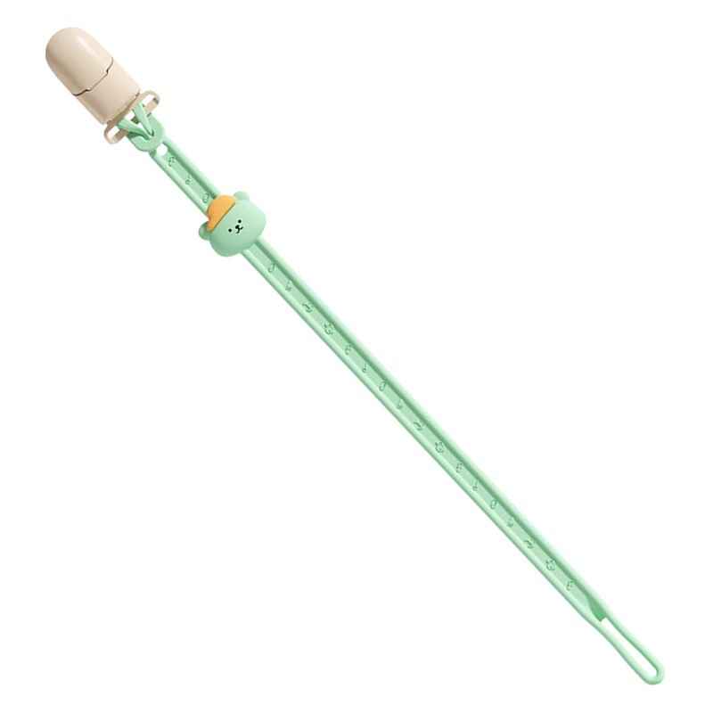 Шляпа Медведь с зажимом Силиконовая цепочка для сосков Детские зубы Гелевая игрушка Anti-lost с детской упаковкой Ниппель Anti-Rope