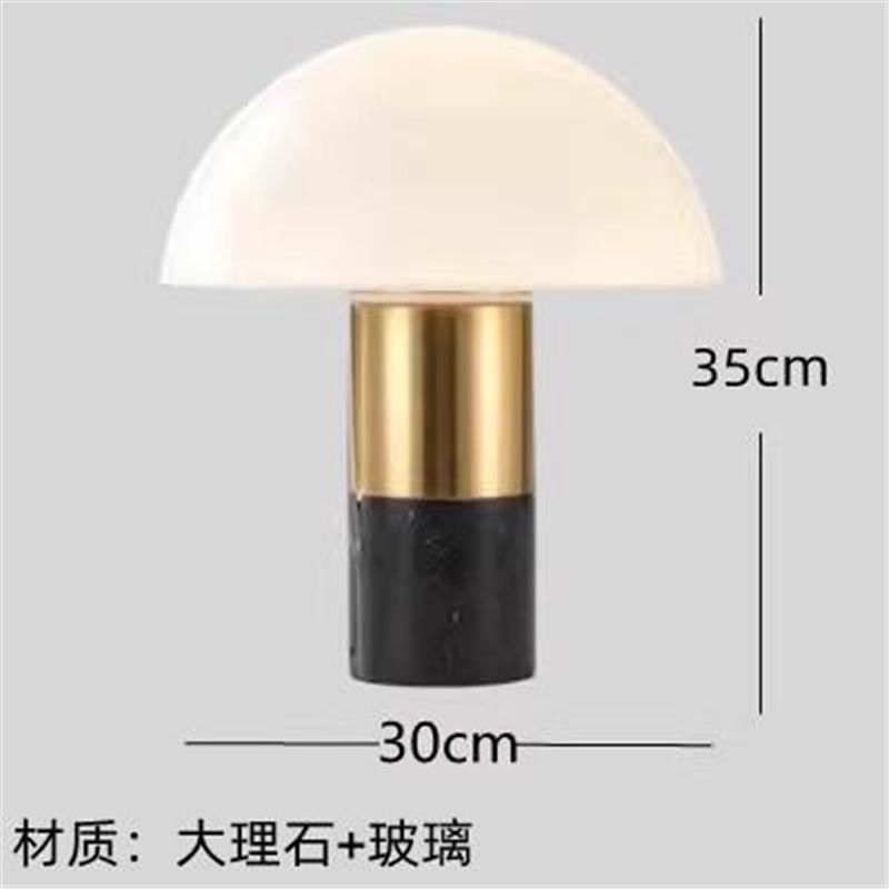 クリエイティブデザイン北欧シンプルで豪華な電気スタンド寝室ベッドヘッドランプ感リビング装飾ガラス|undefined