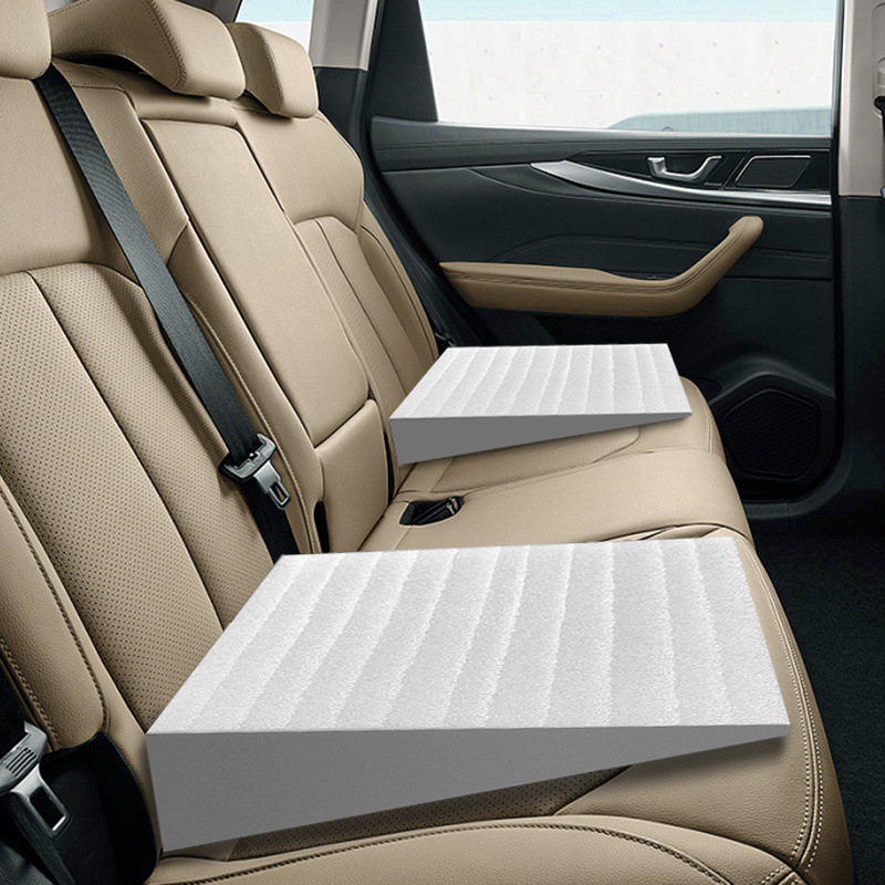 Car Rear Leveling Pad Car Mattress Car Leveling Pad Rear Seat Sponge Filled Seat Slope Support Cushion