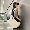 Shoulder bag, sports capacious Japanese one-shoulder bag