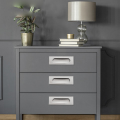 Internal embedded wooden door drawer sliding door with built-in hidden push-pull door 304 stainless steel invisible handle