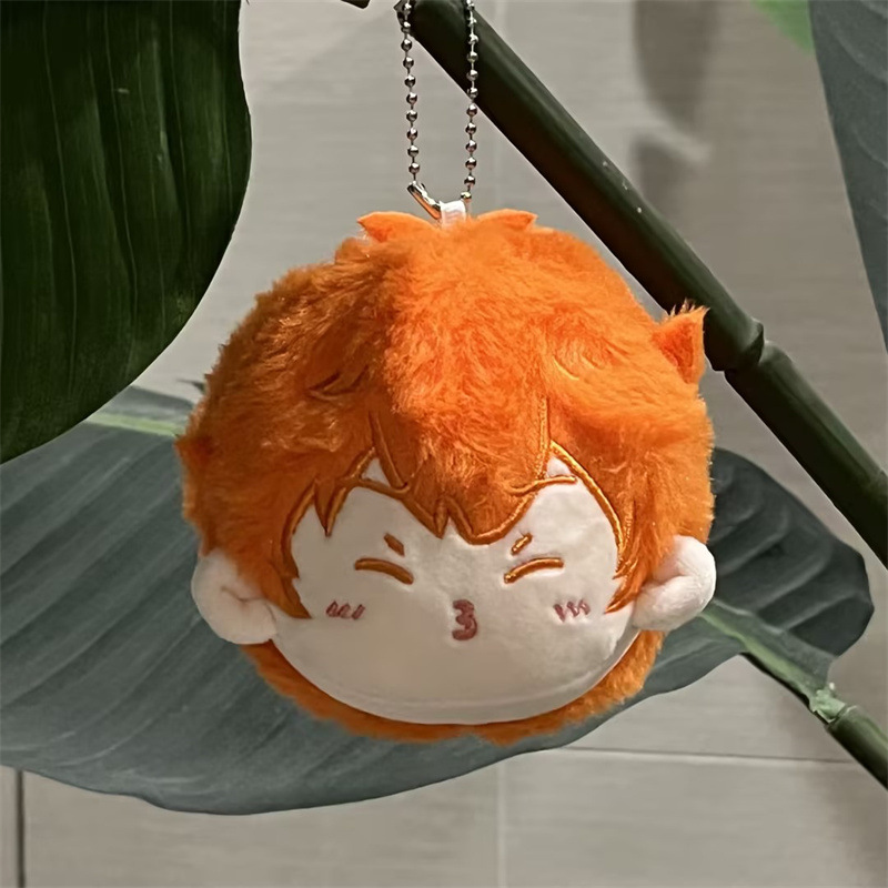 Voleibol, animación juvenil, juguetes de peluche periféricos, exhibición de cómics, muñecos colgantes, muñecos japoneses, bolas de masa de cabeza grande al por mayor