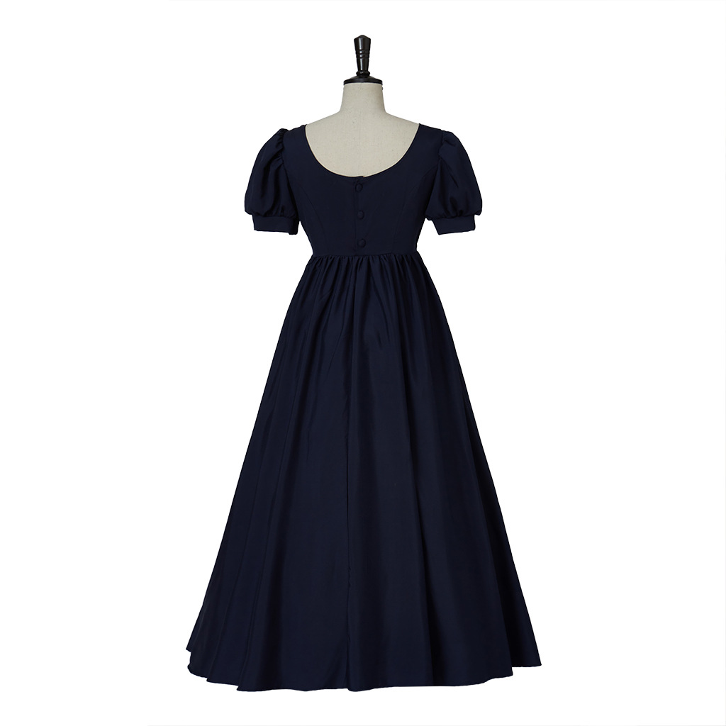 빅토리아 차 원피스 제인 오스틴 원피스 브리지 타운 빈티지 리젠시 원피스 하이 허리 댄스 원피스