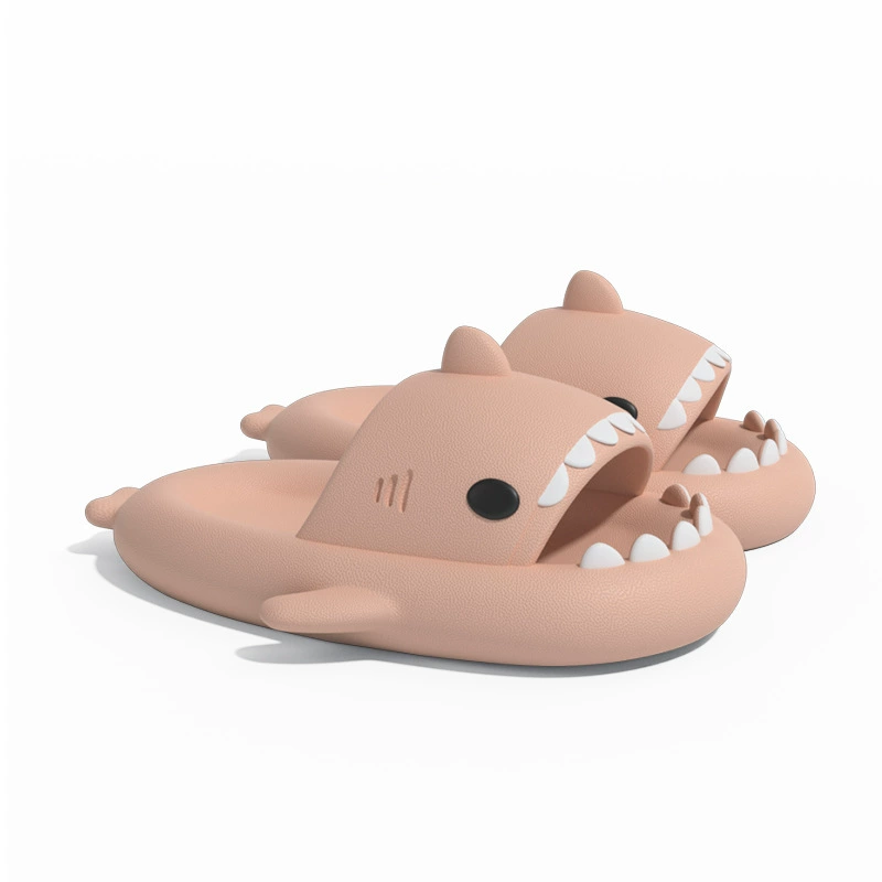 Летние шлепанцы Shark — второе поколение противоскользящей платформы, размеры для детей и взрослых