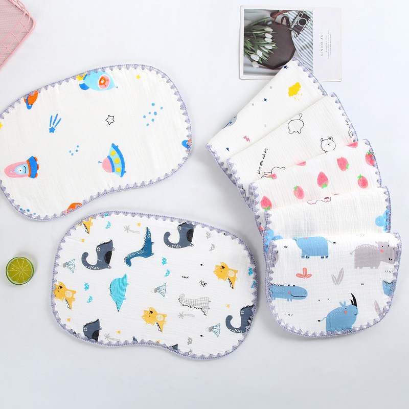 [Strictly Selected] Anti-Vomiting Baby Cloud Pillow, Newborn Baby Flat Pillow, Head Pillow, Baby Pillow Cover, Breathable Pillow