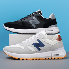 Breathable Mesh Sports Shoes for Men and Women, Couples Style, 2023 Korean Version, Low-Top Laced Fashion Sneakers, Comfortable Soft Sole Running Shoes