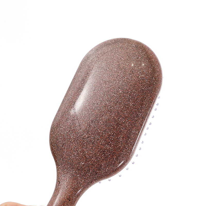 Yunli polvo flash masaje transfronterizo seco y húmedo doble uso antiestático sin cabello flojo craneal pente de aire peinado para niñas peinado