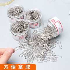 Deli stationery paper clips color paper clips office finance large paper clips special-shaped paper clips u-shaped needles