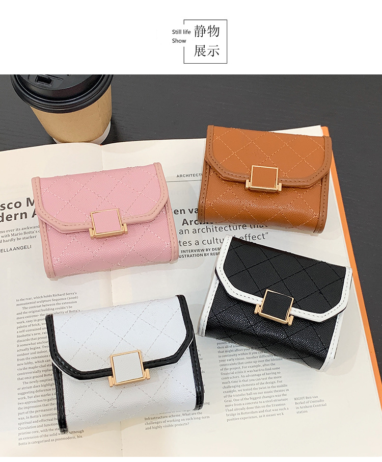 Fashion Card Bag Women's Anti-theft Anti-magnetic Multi-card Slot Simple Retro Card Bag display picture 3