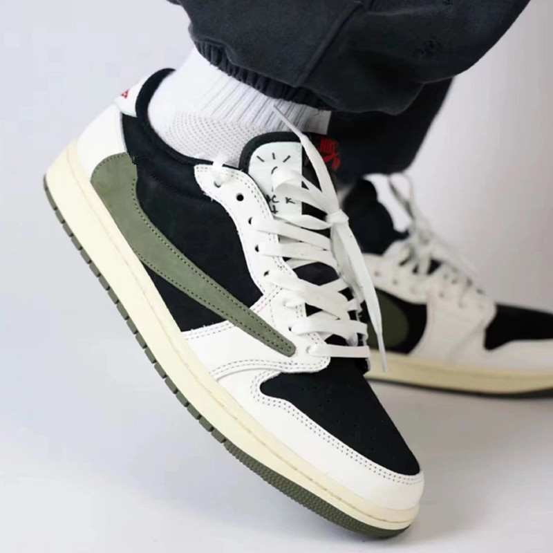 Transfronterizo puro nuevo otoño y invierno AJ barbado zapatos casuales para hombres zapatos de skate para mujeres zapatos deportivos de cuero para hombres