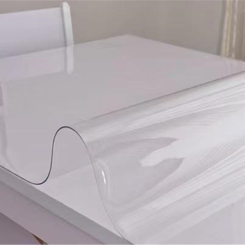 水晶版桌布裁片小卷批发pvc透明软玻璃餐桌垫桌布防油防水茶几