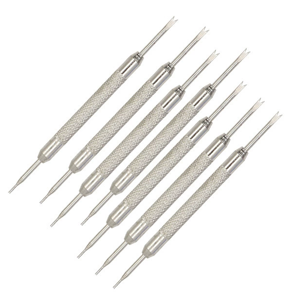 Watch repair tool installation watch with a disassembly loader, disassembling watch with watch tool double -headed ear fork