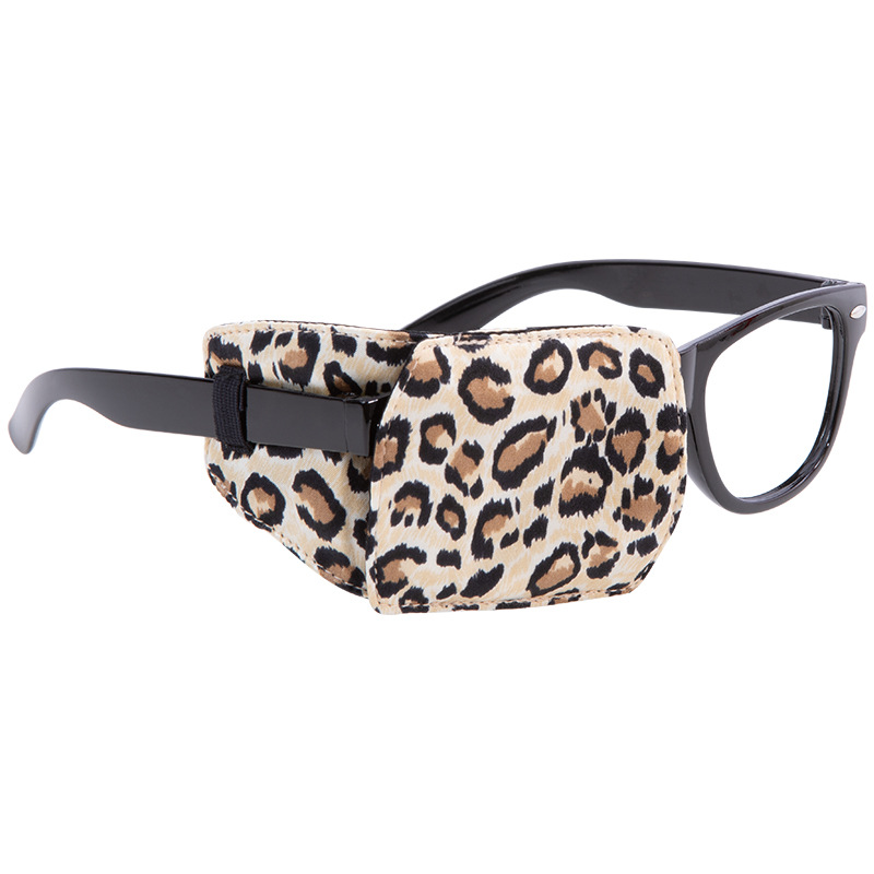 Gran cubierta negro máscara de ojo de los niños monocular estrabismo ambliopía sombreado formación corrección bloqueo parche ocular protección ocular