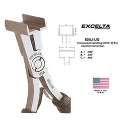 美EXCELTA 505J-US-五5.0英寸设计的IC处理钳