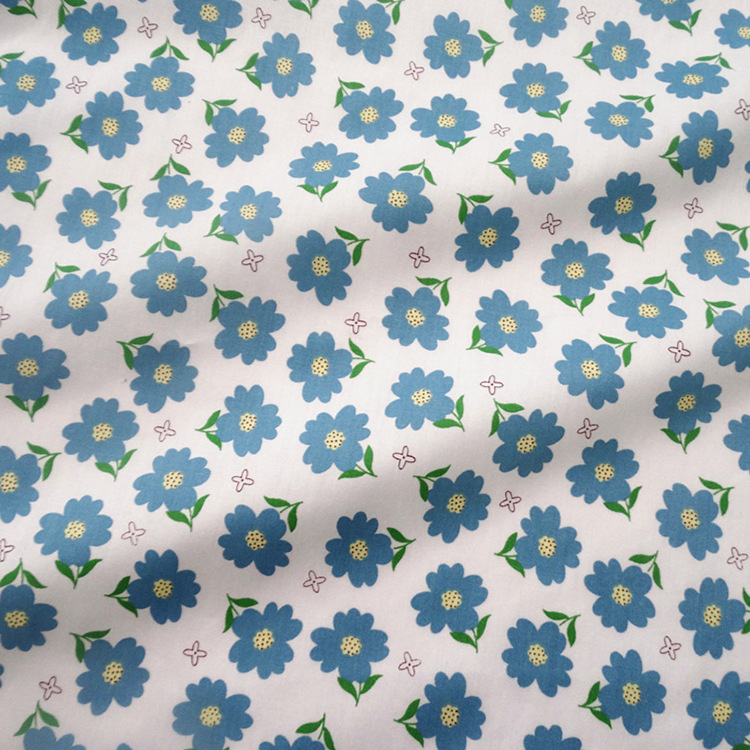 Shaoxing al por mayor tela de algodón impresa twill camisa de verano para hombres y mujeres