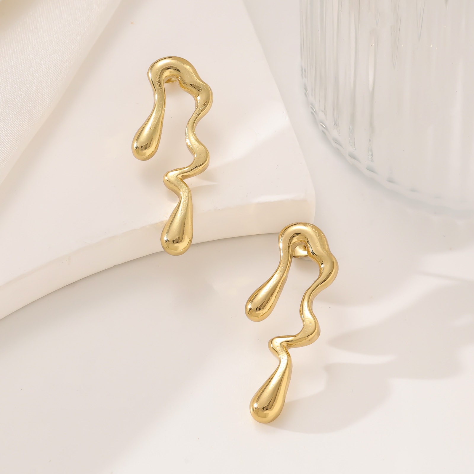 Elegante Ohrstecker Mit Musiknote Aus Edelstahl Für Damen_voghion.com