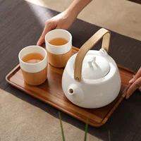 Керамическая чашка для чая, модный чайный набор, чайник, термостойкость