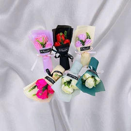 香皂花;鲜花花艺制品;仿真花