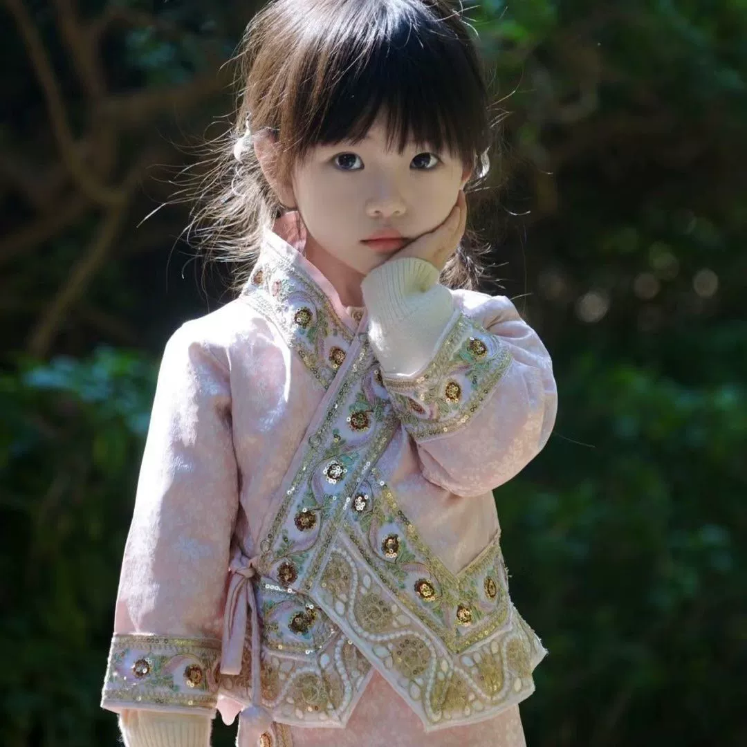 Xishuangbanna Dai одежда Dai одежда детский повседневный костюм Интернет знаменитости новое фото традиционная одежда