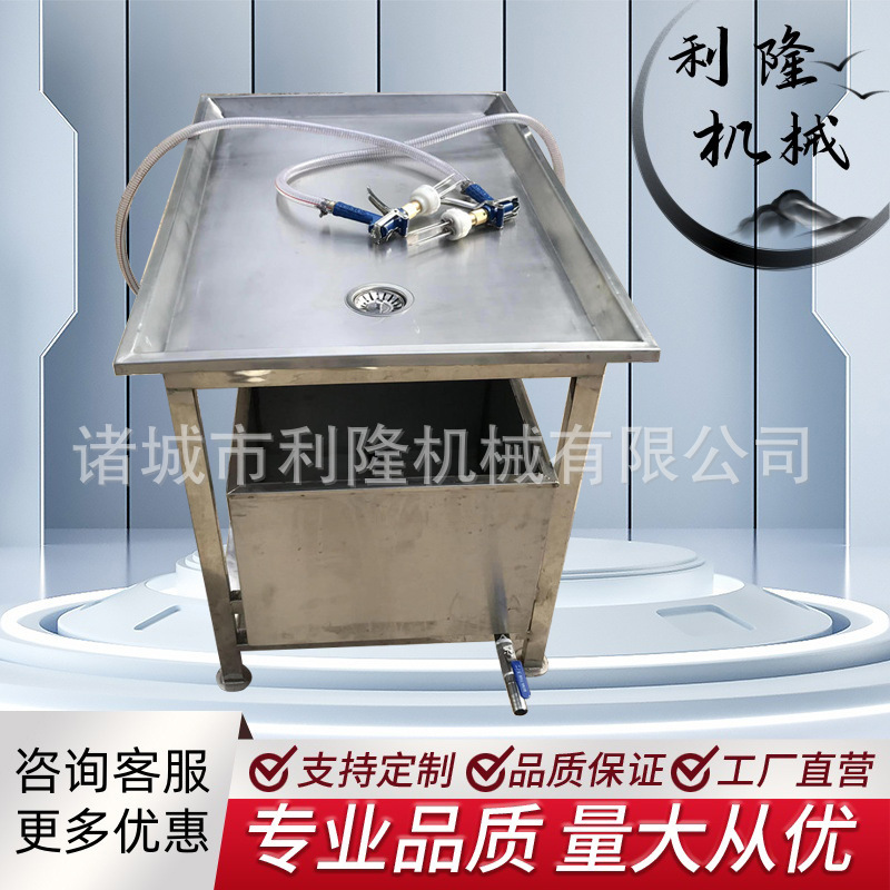 Manual 8-needle salt water injection machine, small marinating machine for braised meat production, platform-type meat water injection equipment Manual 8-needle salt water injection machine, small marinating machine for braised meat production, platform-type meat water injection equipment