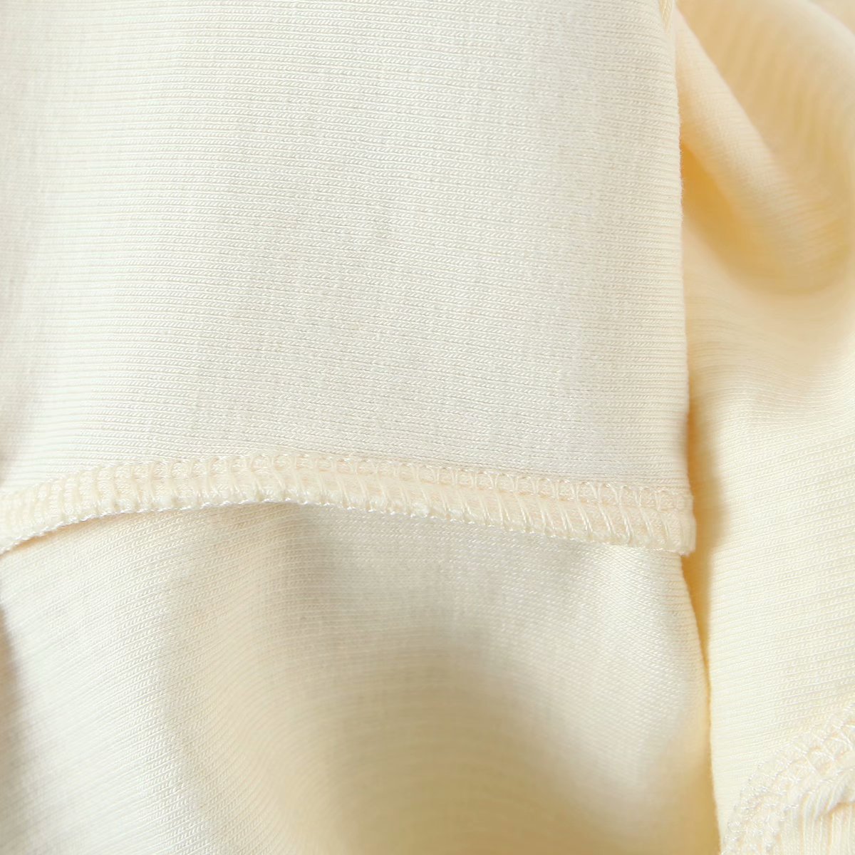  irregular hem square neck long sleeve knitted T-shirt  NSAM32041